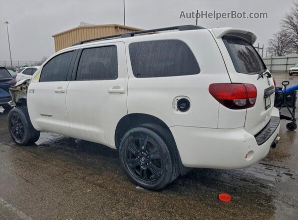 5TDBY5G10JS158737 2018 TOYOTA SEQUOIA White უკანა მარცხენა