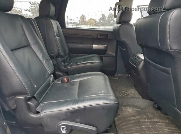 5TDBY5G10JS158737 2018 TOYOTA SEQUOIA White უკანა სალონის ხედი