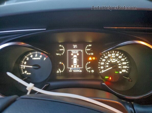 5TDBY5G10JS164022 2018 TOYOTA SEQUOIA Black ხელსაწყოთა პანელის ხედი