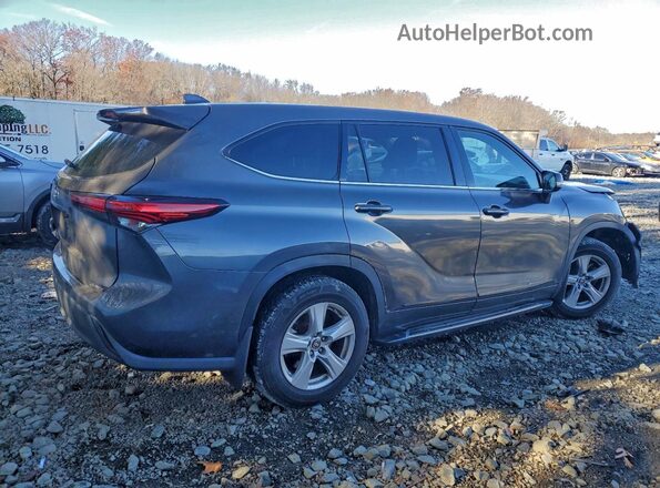 5TDBZRBH2LS003313 2020 TOYOTA HIGHLANDER Gray Tył prawy