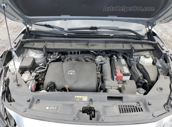 5TDBZRBH2NS592219 2022 TOYOTA HIGHLANDER Gray Widok komory silnika