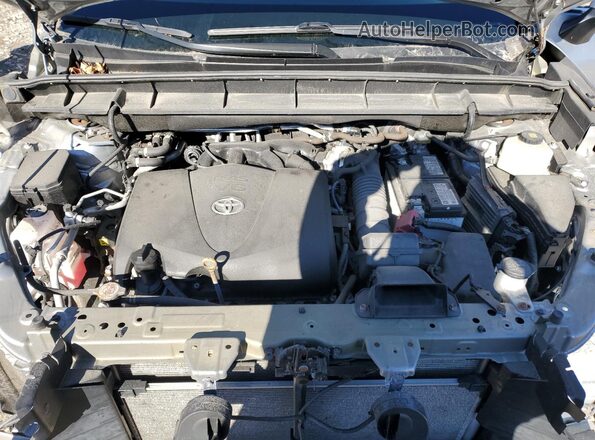 5TDBZRBH9NS164972 2022 TOYOTA HIGHLANDER Silver Widok komory silnika