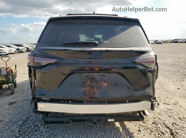 5TDCSKFC1PS102712 2023 TOYOTA SIENNA Black Rear view