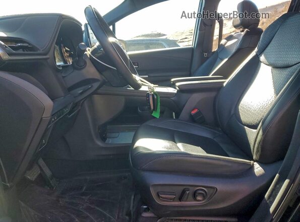 5TDCSKFC3RS119949 2024 TOYOTA SIENNA Black Вид салону спереду