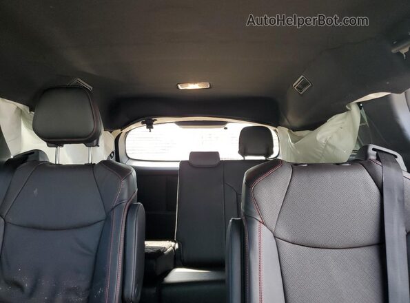 5TDCSKFC6SS161215 2025 TOYOTA SIENNA Gray Rear seats view