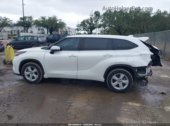 5TDCZRAH0MS525610 2021 TOYOTA HIGHLANDER White 