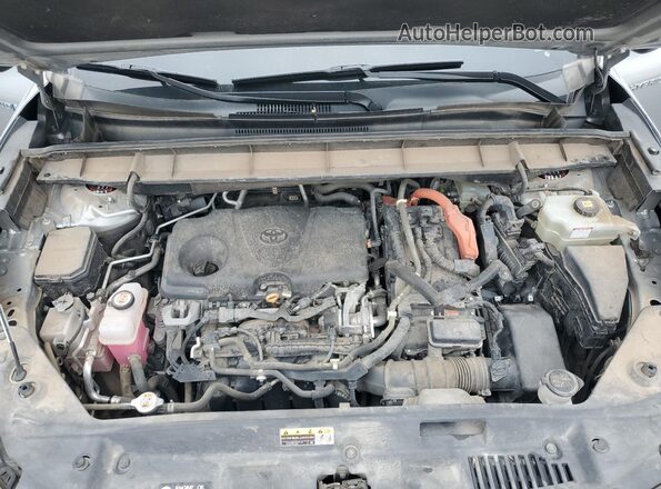 5TDDBRCH8MS520077 2021 TOYOTA LIMITED Silver Engine compartment view