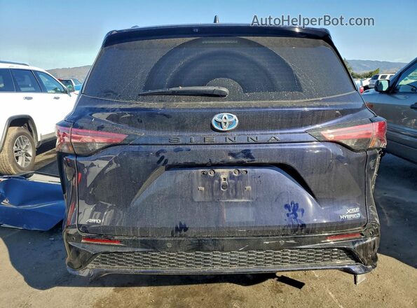 5TDDSKFC1MS023847 2021 TOYOTA SIENNA Blue Widok z tyłu