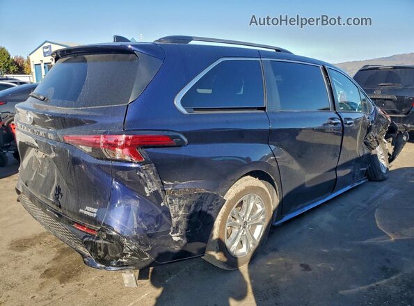5TDDSKFC1MS023847 2021 TOYOTA SIENNA Blue Tył prawy