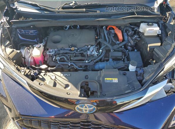 5TDDSKFC1MS023847 2021 TOYOTA SIENNA Blue Widok komory silnika