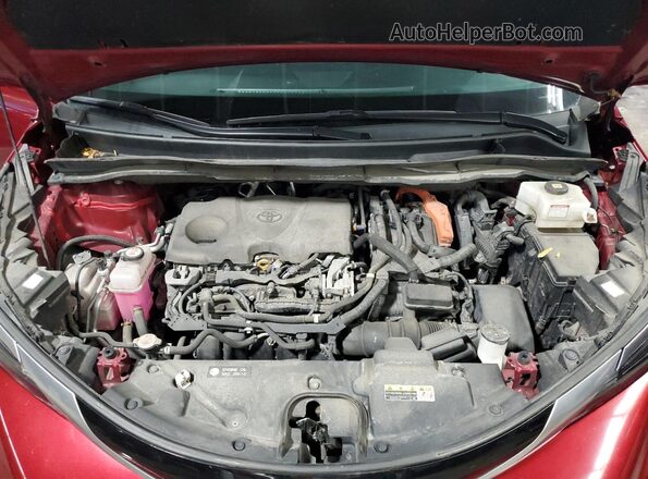 5TDDSKFC7MS006342 2021 TOYOTA SIENNA Red Engine compartment view
