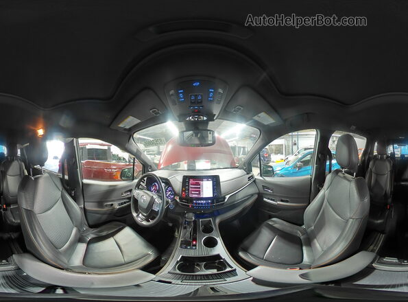 5TDDSKFC7MS006342 2021 TOYOTA SIENNA Red 360 interior view