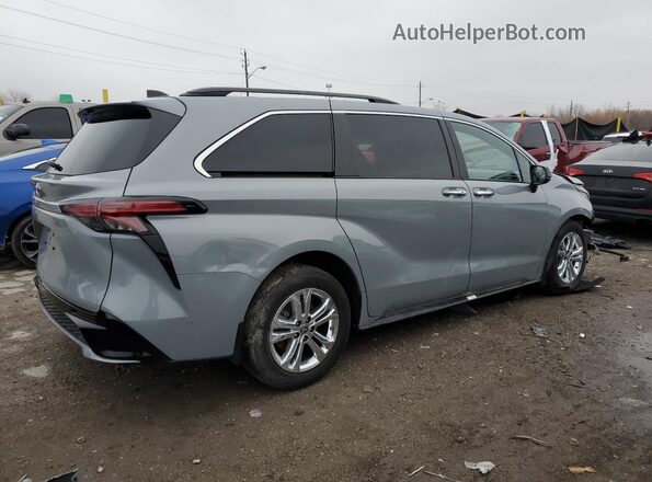 5TDDSKFC8PS102498 2023 TOYOTA SIENNA Gray Задня права чверть