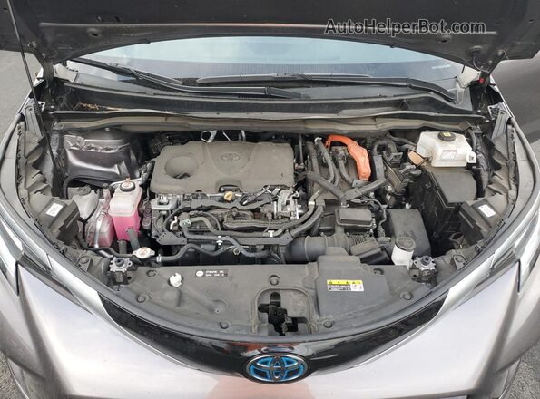 5TDDSKFC9MS031940 2021 TOYOTA SIENNA Gray Rear interior view