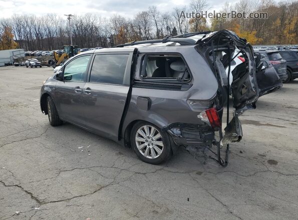 5TDDZ3DC6HS187735 2017 TOYOTA LE Серый Задняя левая четверть