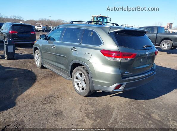5TDDZRFH3JS853533 2018 TOYOTA LIMITED Green 