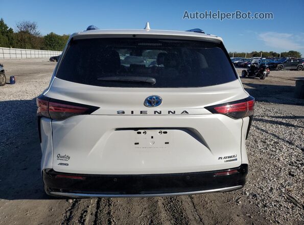 5TDESKFC0RS145322 2024 TOYOTA LIMITED White უკანა ხედი
