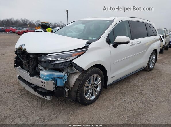5TDESKFC3MS017620 2021 TOYOTA SIENNA White Przód lewy