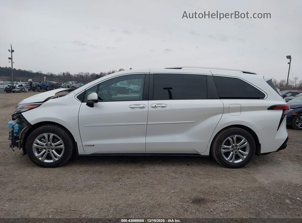 5TDESKFC3MS017620 2021 TOYOTA SIENNA White Widok wnętrza 360 stopni