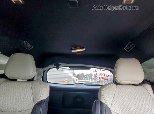 5TDESKFC4SS213045 2025 TOYOTA LIMITED Gray უკანა სავარძლების ხედი