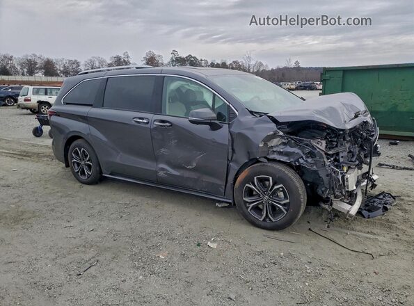 5TDESKFC4SS213045 2025 TOYOTA LIMITED Gray წინა მარჯვენა