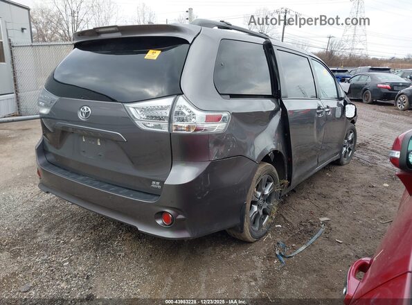 5TDEZ3DC6LS239068 2020 TOYOTA SIENNA Gray Հետևի աջ