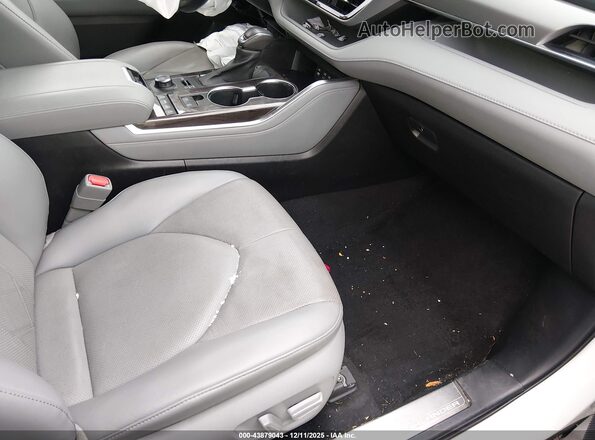 5TDFZRBH3NS174284 2022 TOYOTA HIGHLANDER White Սալոնի դիմացի տեսք