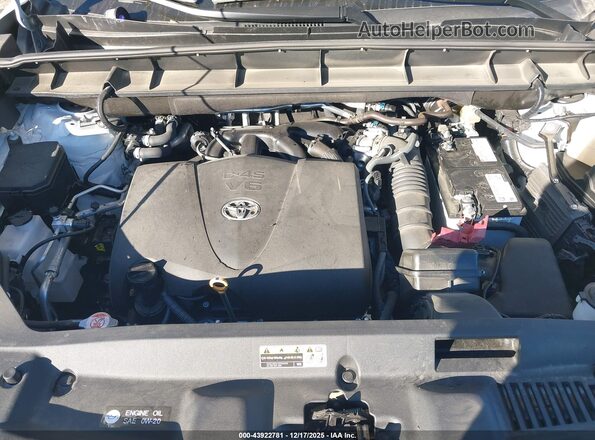 5TDFZRBH6NS253562 2022 TOYOTA HIGHLANDER White Widok z tyłu