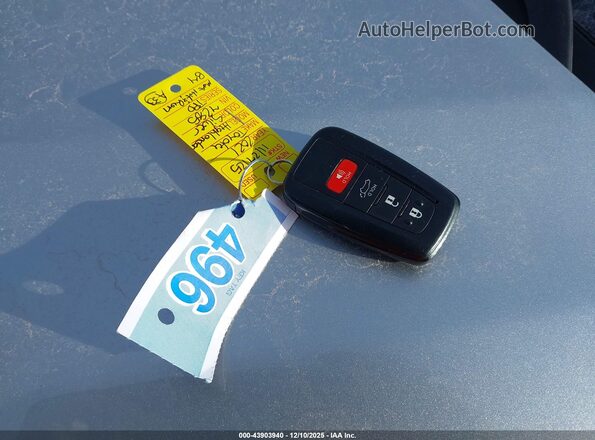 5TDGZRBH9MS077285 2021 TOYOTA LE Silver Dashboard view