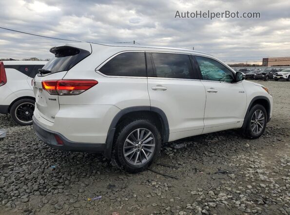 5TDJGRFHXJS049920 2018 TOYOTA HIGHLANDER HYBRID Белый 