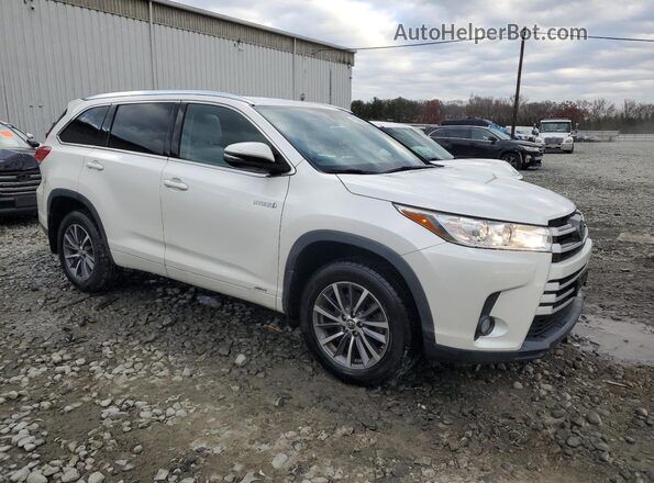 5TDJGRFHXJS049920 2018 TOYOTA HIGHLANDER HYBRID Белый 