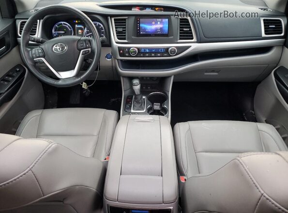 5TDJGRFHXJS049920 2018 TOYOTA HIGHLANDER HYBRID Белый 