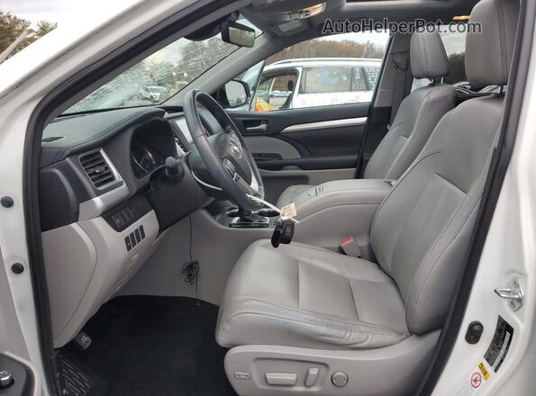 5TDJGRFHXJS049920 2018 TOYOTA HIGHLANDER HYBRID Белый 