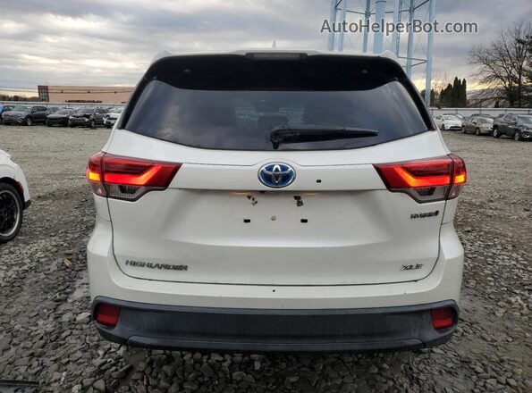5TDJGRFHXJS049920 2018 TOYOTA HIGHLANDER HYBRID Белый 