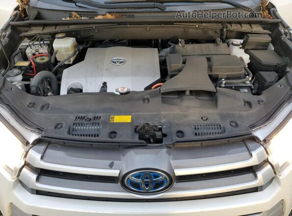 5TDJGRFHXJS049920 2018 TOYOTA HIGHLANDER HYBRID Белый 