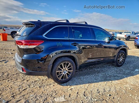 5TDJZRFH0JS545691 2018 TOYOTA HIGHLANDER Black 