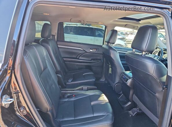 5TDJZRFH0JS545691 2018 TOYOTA HIGHLANDER Black 