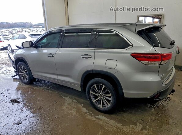 5TDJZRFH4JS809401 2018 TOYOTA HIGHLANDER Серебряный 