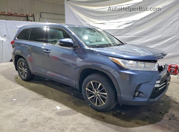 5TDJZRFH4JS880789 2018 TOYOTA HIGHLANDER Gray 