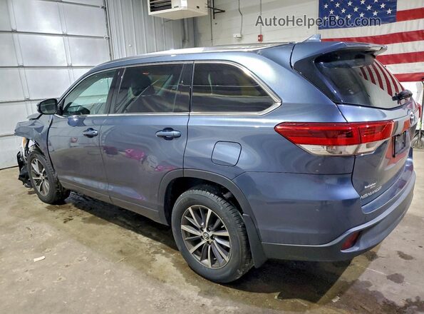 5TDJZRFH4JS880789 2018 TOYOTA HIGHLANDER Gray 