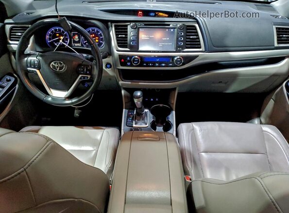 5TDJZRFH4JS880789 2018 TOYOTA HIGHLANDER Gray 