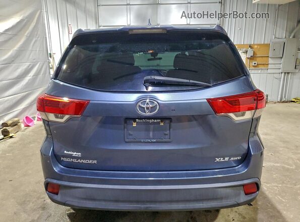 5TDJZRFH4JS880789 2018 TOYOTA HIGHLANDER Gray 