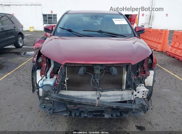 5TDJZRFH7JS547177 2018 TOYOTA HIGHLANDER Burgundy 