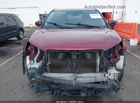 5TDJZRFH7JS547177 2018 TOYOTA HIGHLANDER Burgundy 