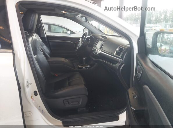 5TDJZRFH9JS485720 2018 TOYOTA HIGHLANDER White 