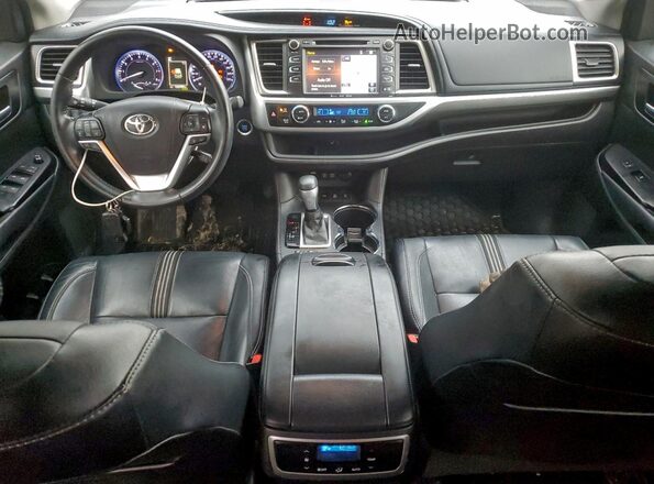 5TDJZRFHXJS536349 2018 TOYOTA HIGHLANDER Gray 
