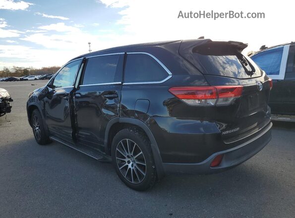 5TDJZRFHXJS899217 2018 TOYOTA HIGHLANDER Черный 