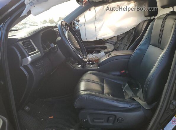 5TDJZRFHXJS899217 2018 TOYOTA HIGHLANDER Черный 