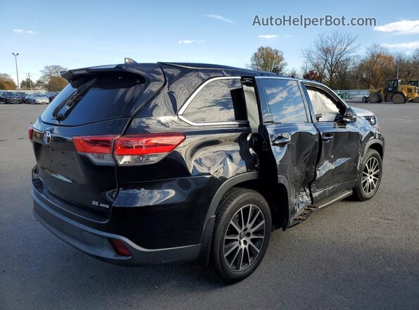 5TDJZRFHXJS899217 2018 TOYOTA HIGHLANDER Черный 