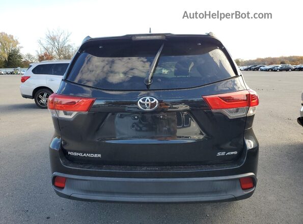 5TDJZRFHXJS899217 2018 TOYOTA HIGHLANDER Черный 